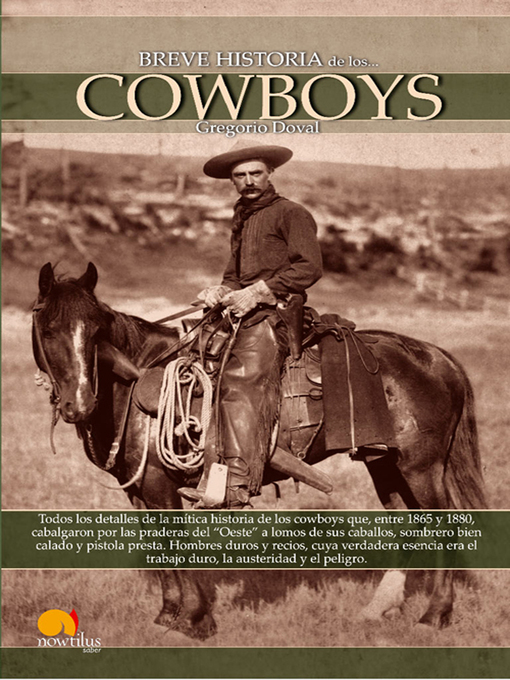 Title details for Breve Historia de los Cowboys by Gregorio Doval Huecas - Available